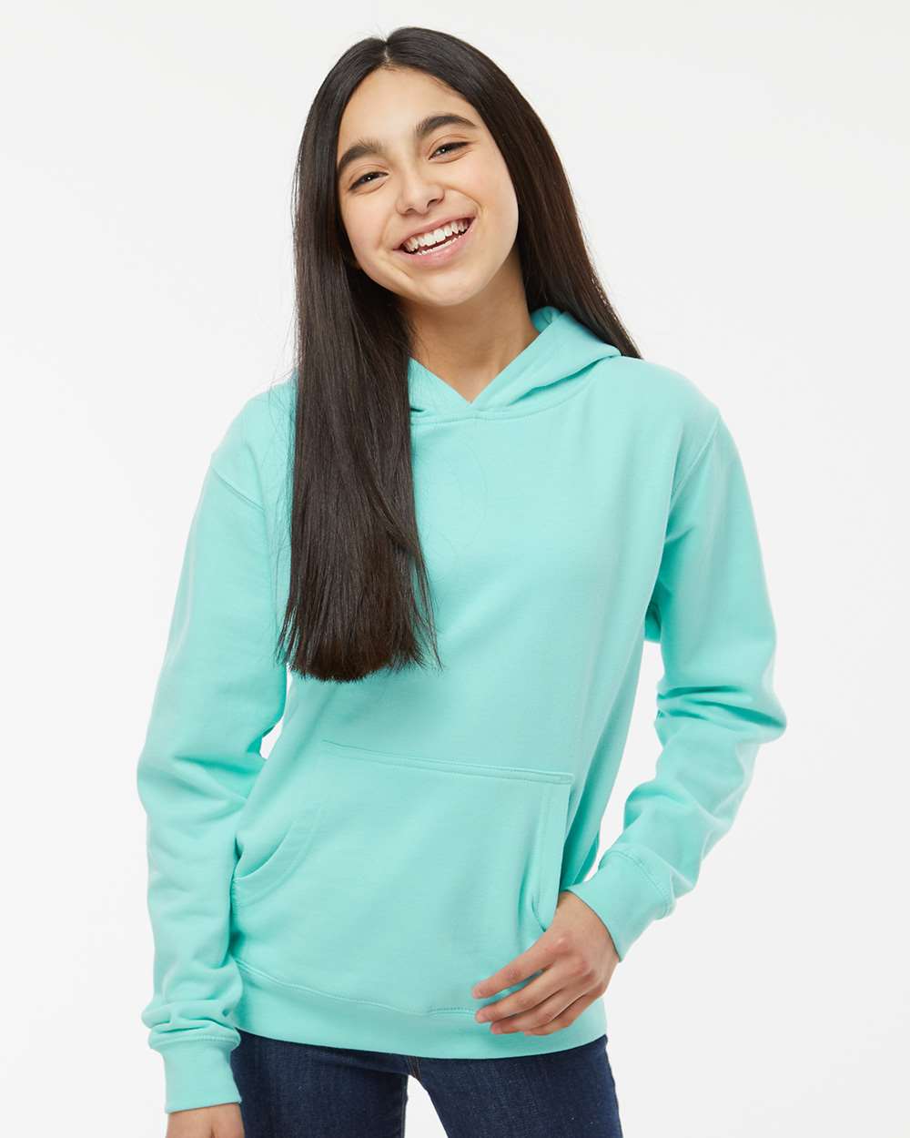Independent Trading Co.-SS4001Y-Youth Midweight Hooded Sweatshirt - Image 40