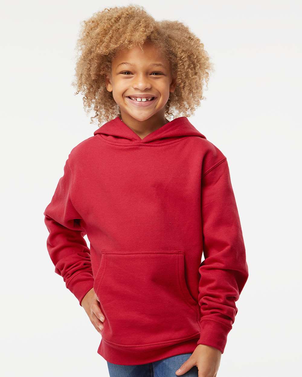 Independent Trading Co.-SS4001Y-Youth Midweight Hooded Sweatshirt - Image 46