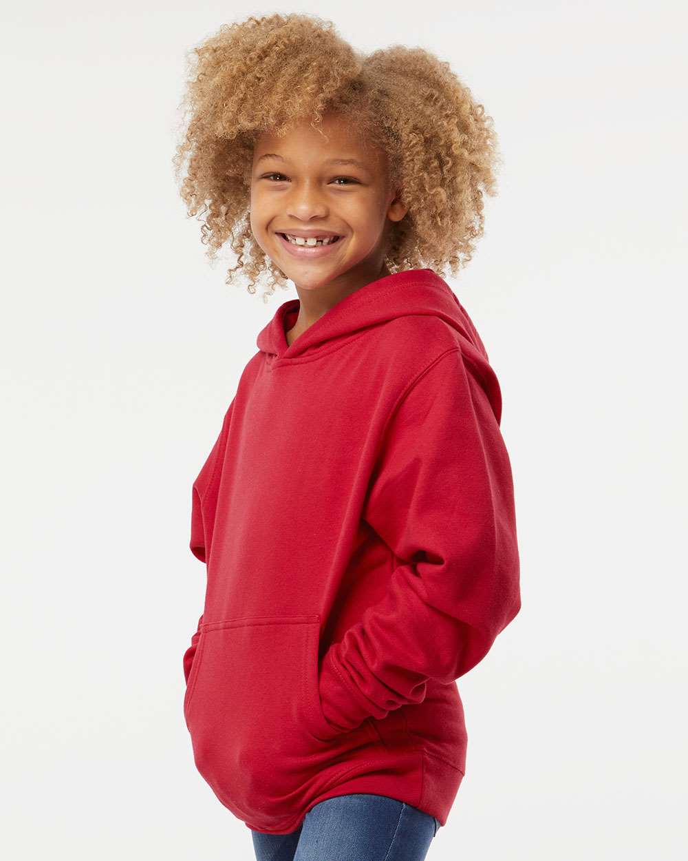 Independent Trading Co.-SS4001Y-Youth Midweight Hooded Sweatshirt - Image 47
