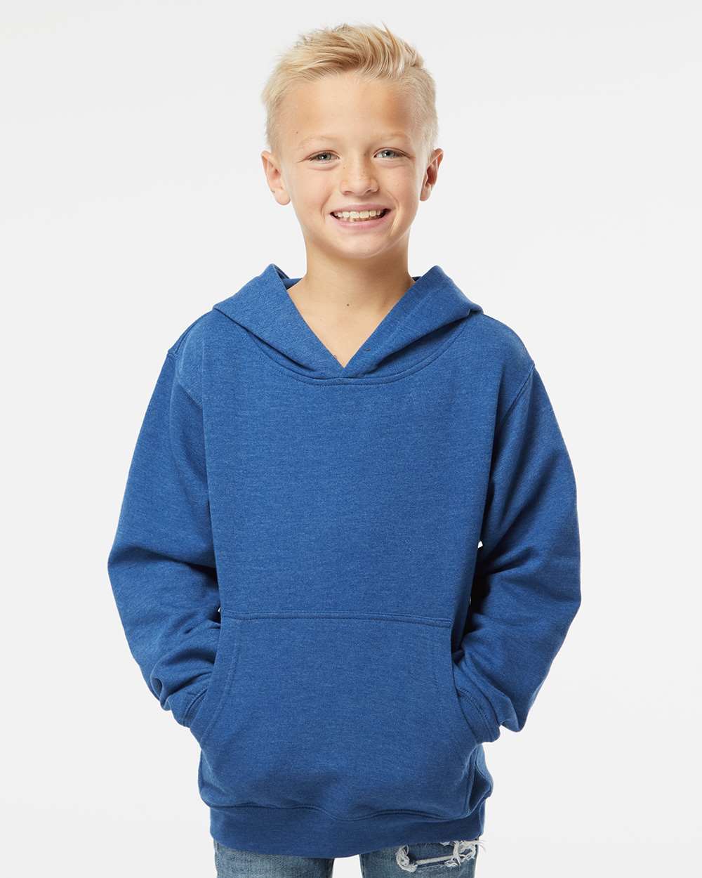 Independent Trading Co.-SS4001Y-Youth Midweight Hooded Sweatshirt - Image 52