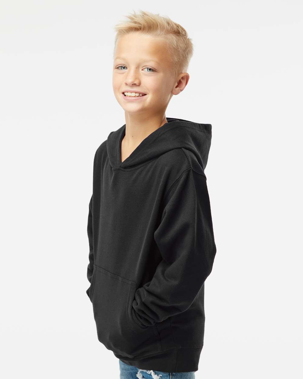 Independent Trading Co.-SS4001Y-Youth Midweight Hooded Sweatshirt - Image 6