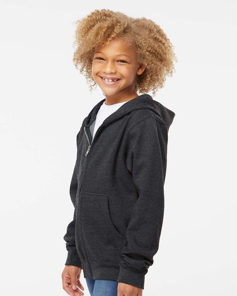 Independent Trading Co.-SS4001YZ-Youth Midweight Full-Zip Hooded Sweatshirt - Image 12