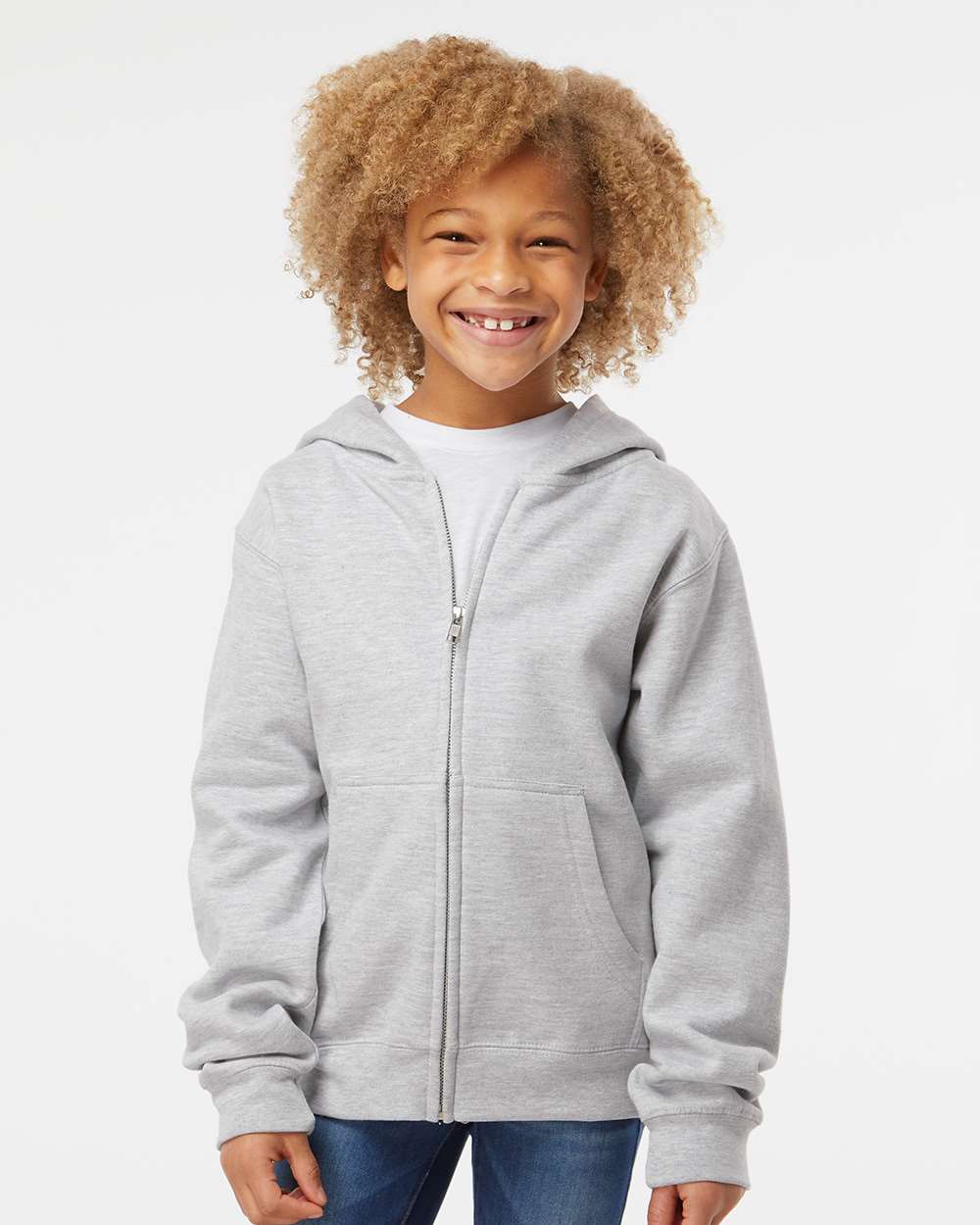 Independent Trading Co.-SS4001YZ-Youth Midweight Full-Zip Hooded Sweatshirt - Image 17