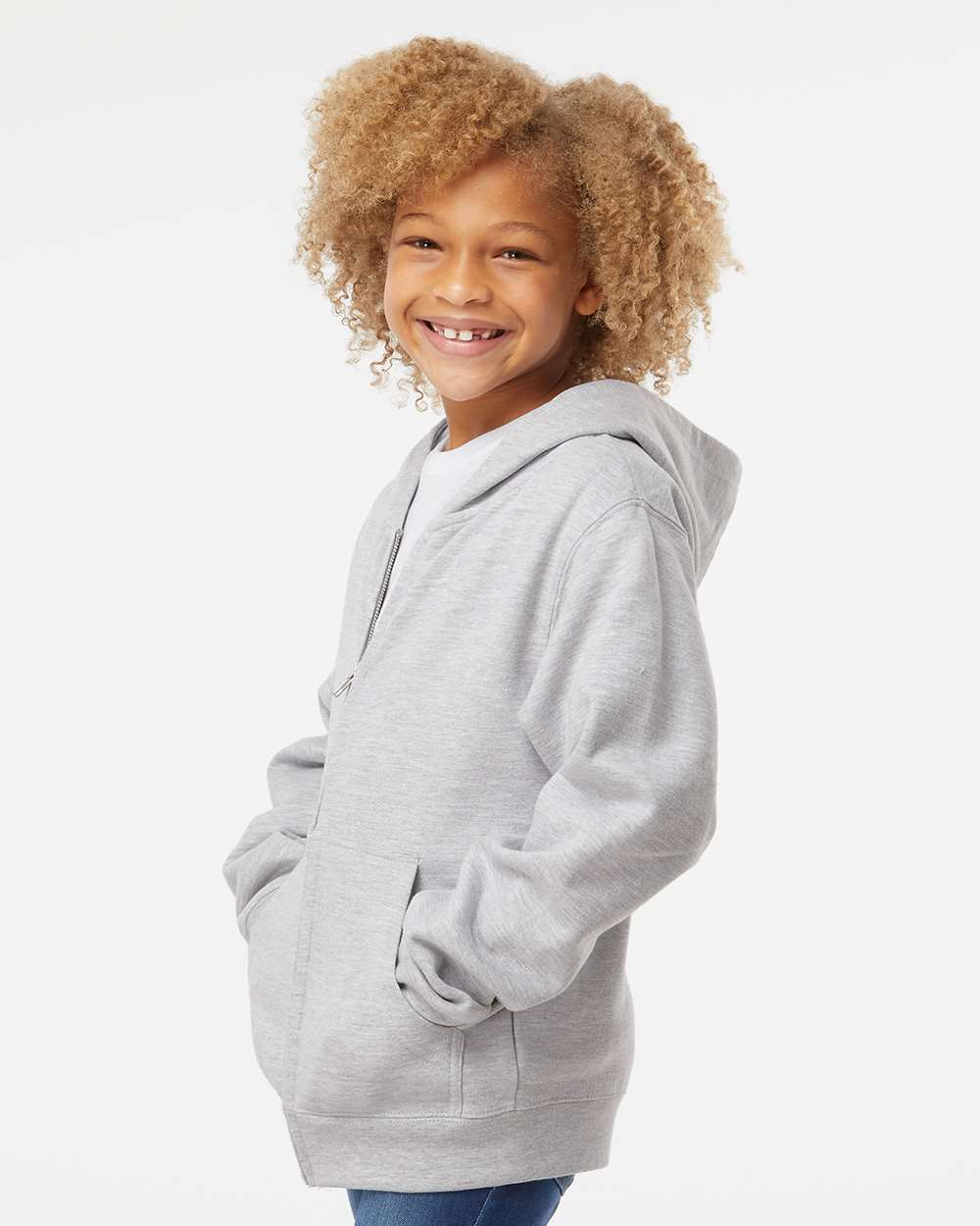 Independent Trading Co.-SS4001YZ-Youth Midweight Full-Zip Hooded Sweatshirt - Image 18