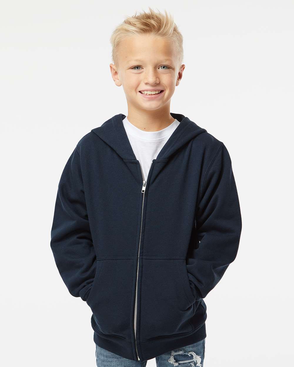 Independent Trading Co.-SS4001YZ-Youth Midweight Full-Zip Hooded Sweatshirt - Image 23