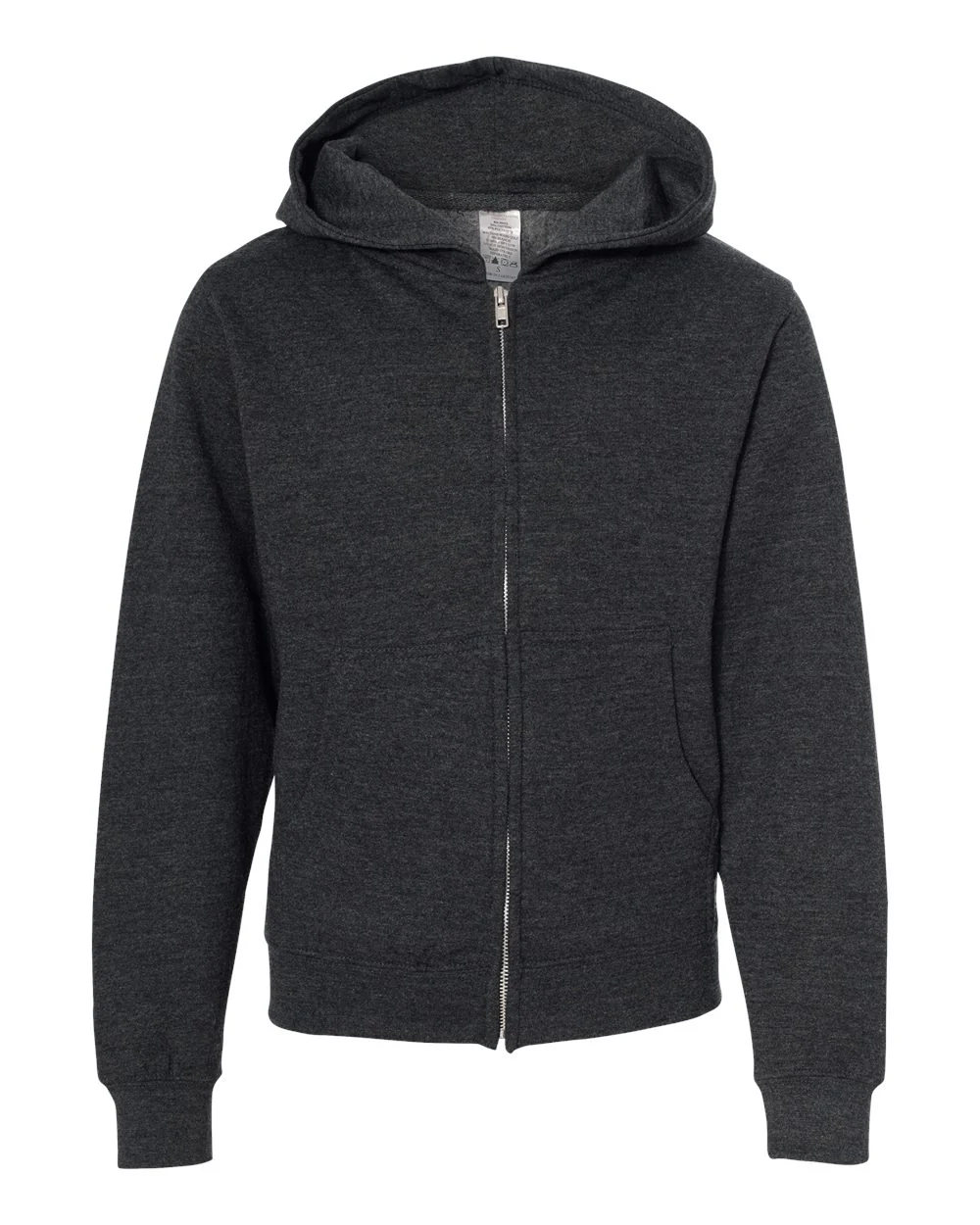 Independent Trading Co.-SS4001YZ-Youth Midweight Full-Zip Hooded Sweatshirt - Image 8