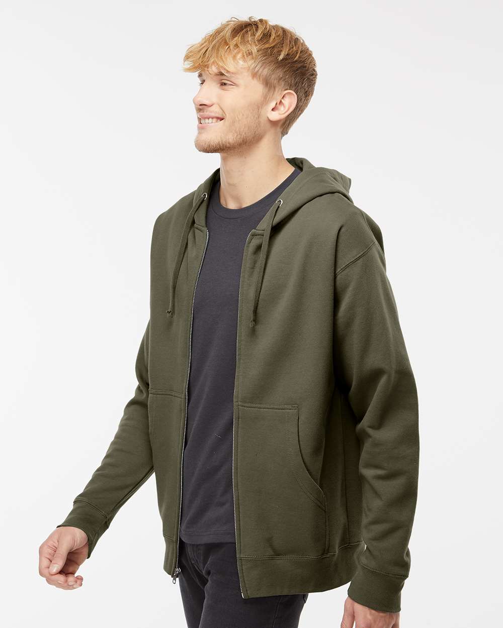 Independent Trading Co.-SS4500Z-Midweight Full-Zip Hooded Sweatshirt - Image 12