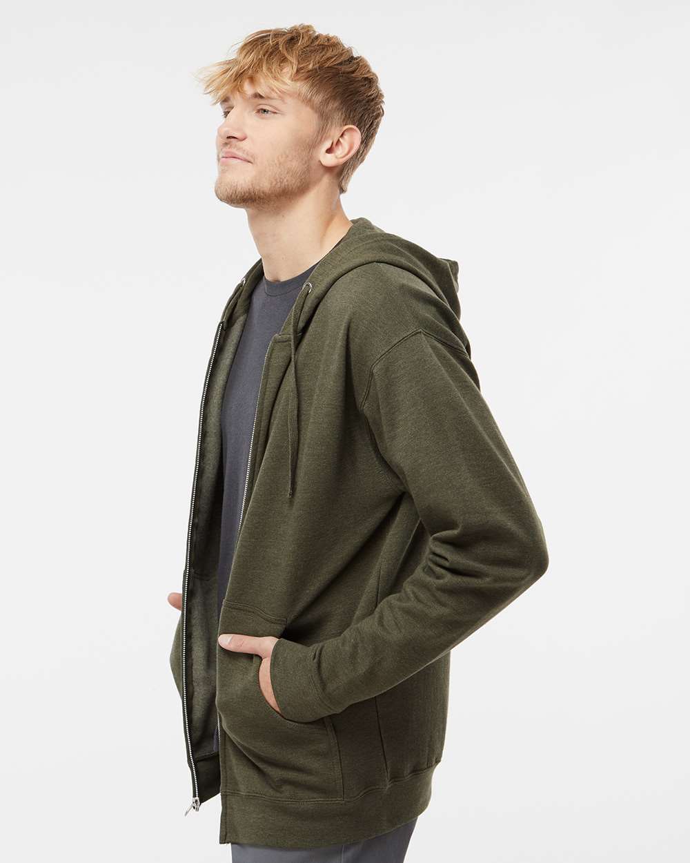 Independent Trading Co.-SS4500Z-Midweight Full-Zip Hooded Sweatshirt - Image 18