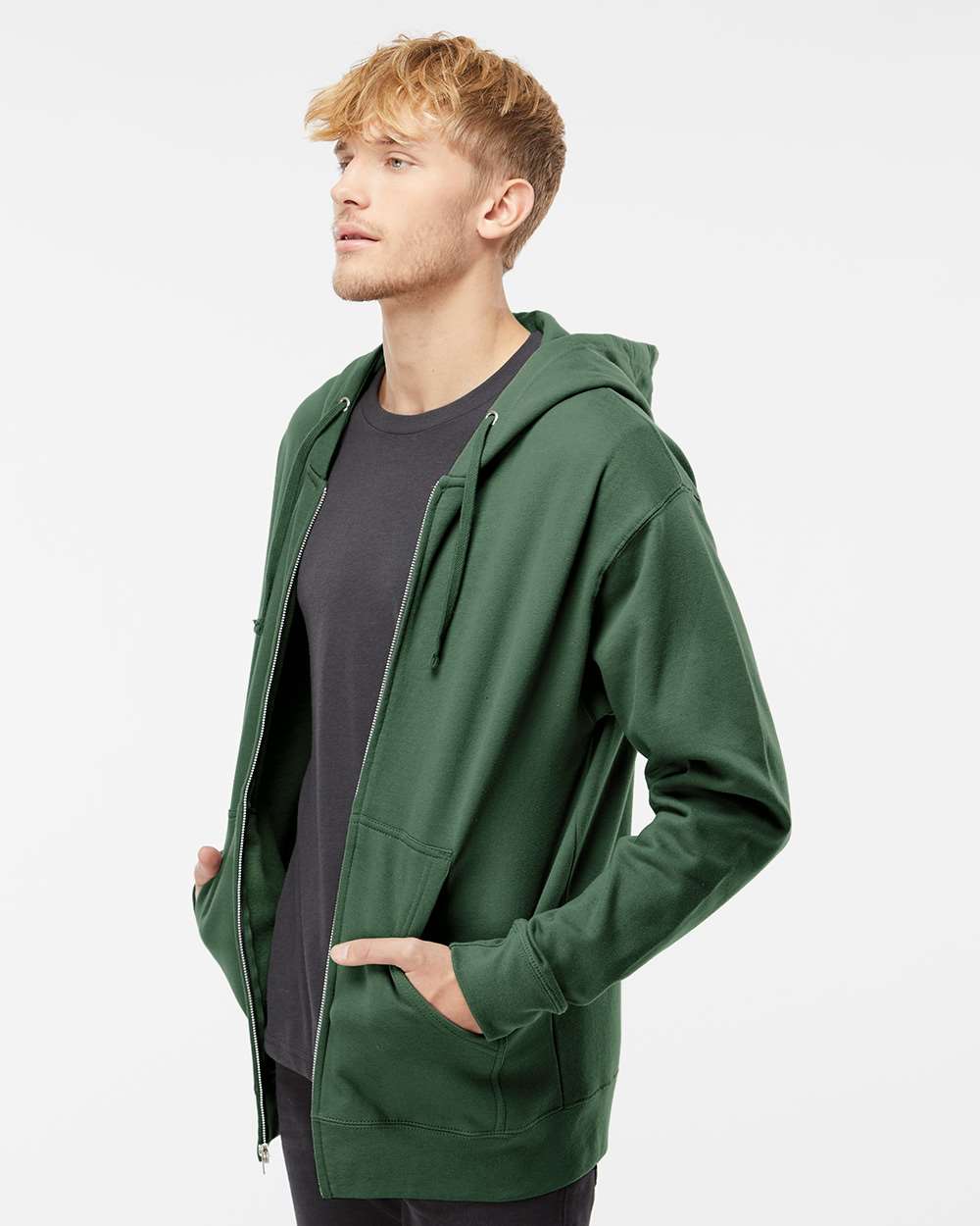 Independent Trading Co.-SS4500Z-Midweight Full-Zip Hooded Sweatshirt - Image 5