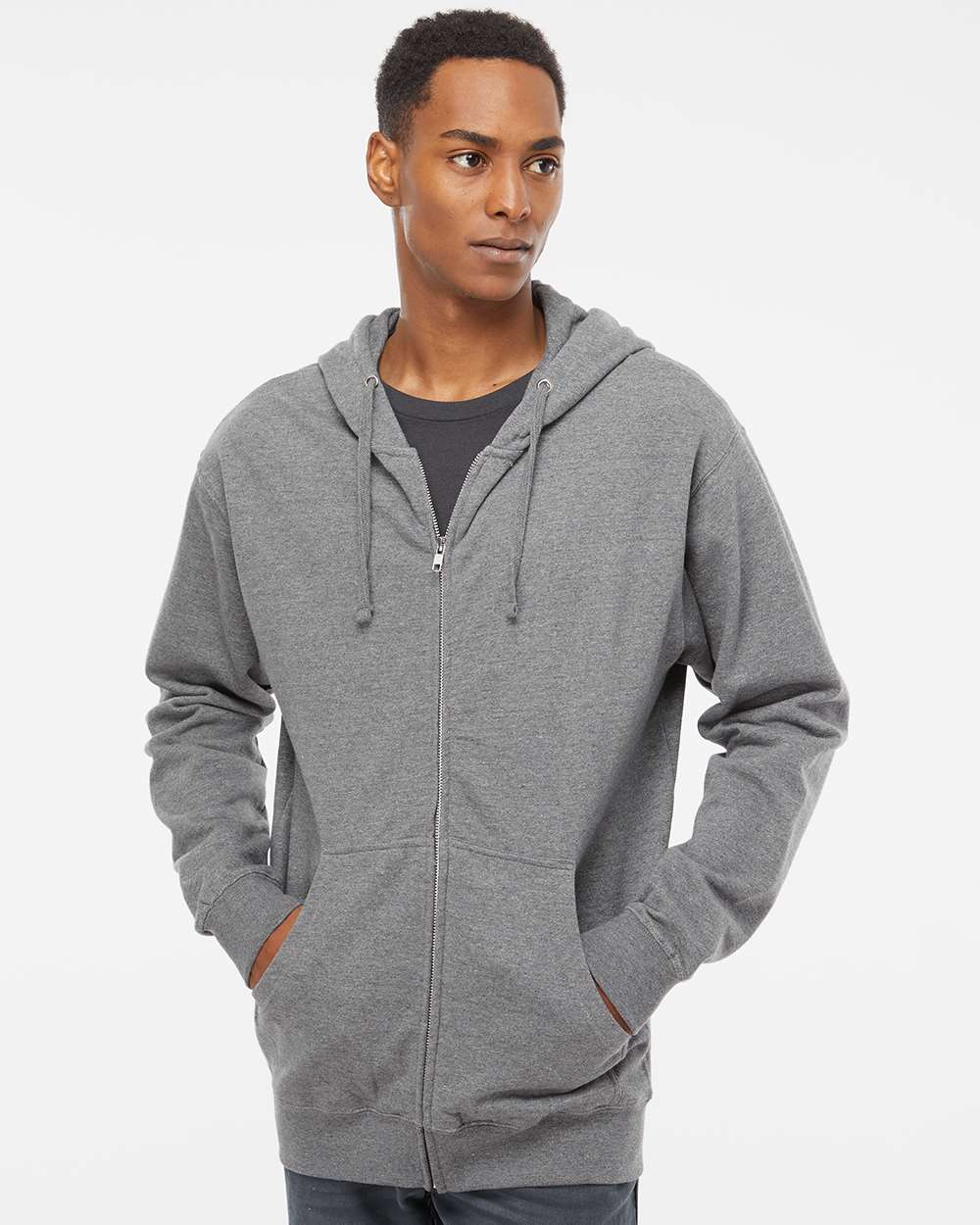 Independent Trading Co.-SS4500Z-Midweight Full-Zip Hooded Sweatshirt - Image 53