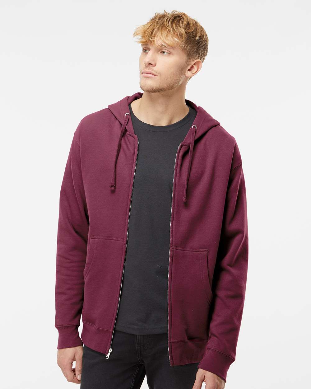 Independent Trading Co.-SS4500Z-Midweight Full-Zip Hooded Sweatshirt - Image 59