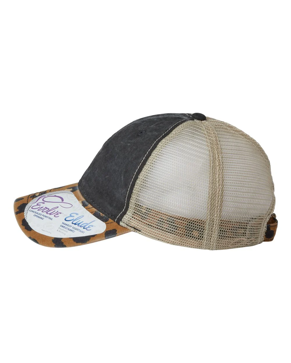Infinity Her-JANET-Women's Printed Visor with Mesh Back Cap - Image 16