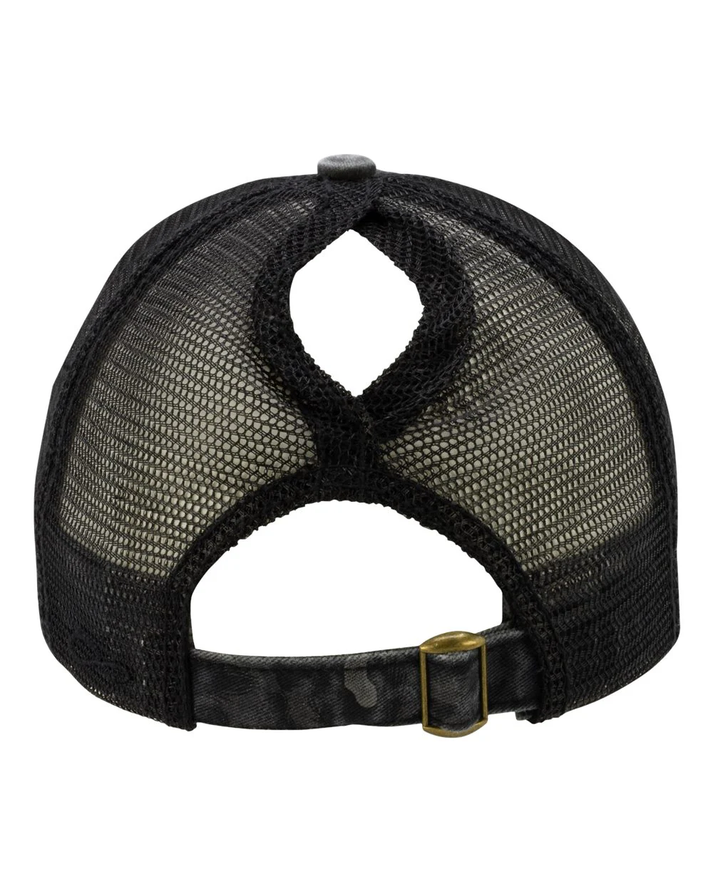 Infinity Her-JANET-Women's Printed Visor with Mesh Back Cap - Image 2