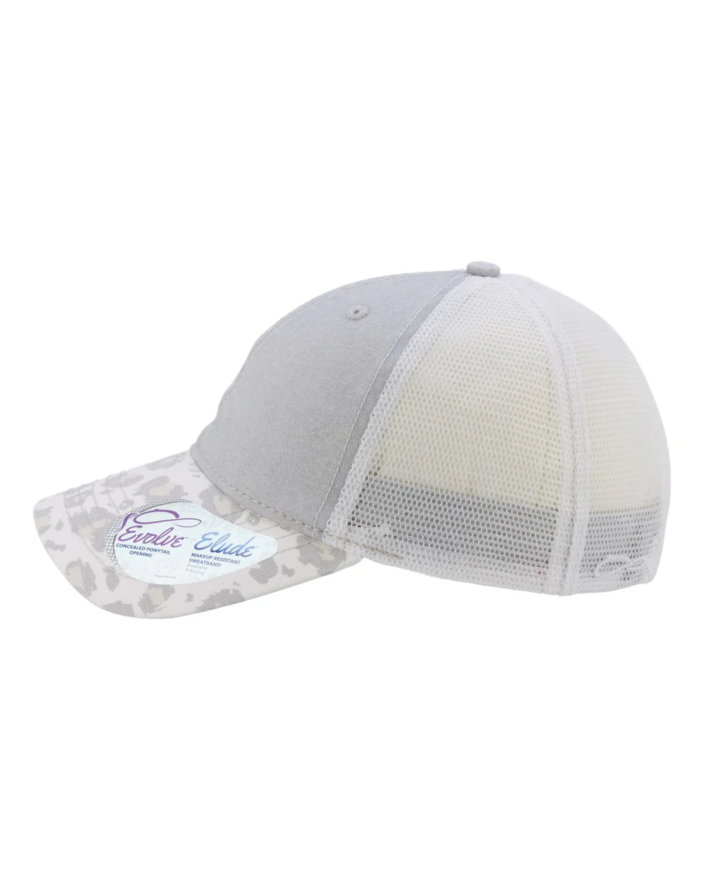 Infinity Her-JANET-Women's Printed Visor with Mesh Back Cap - Image 24