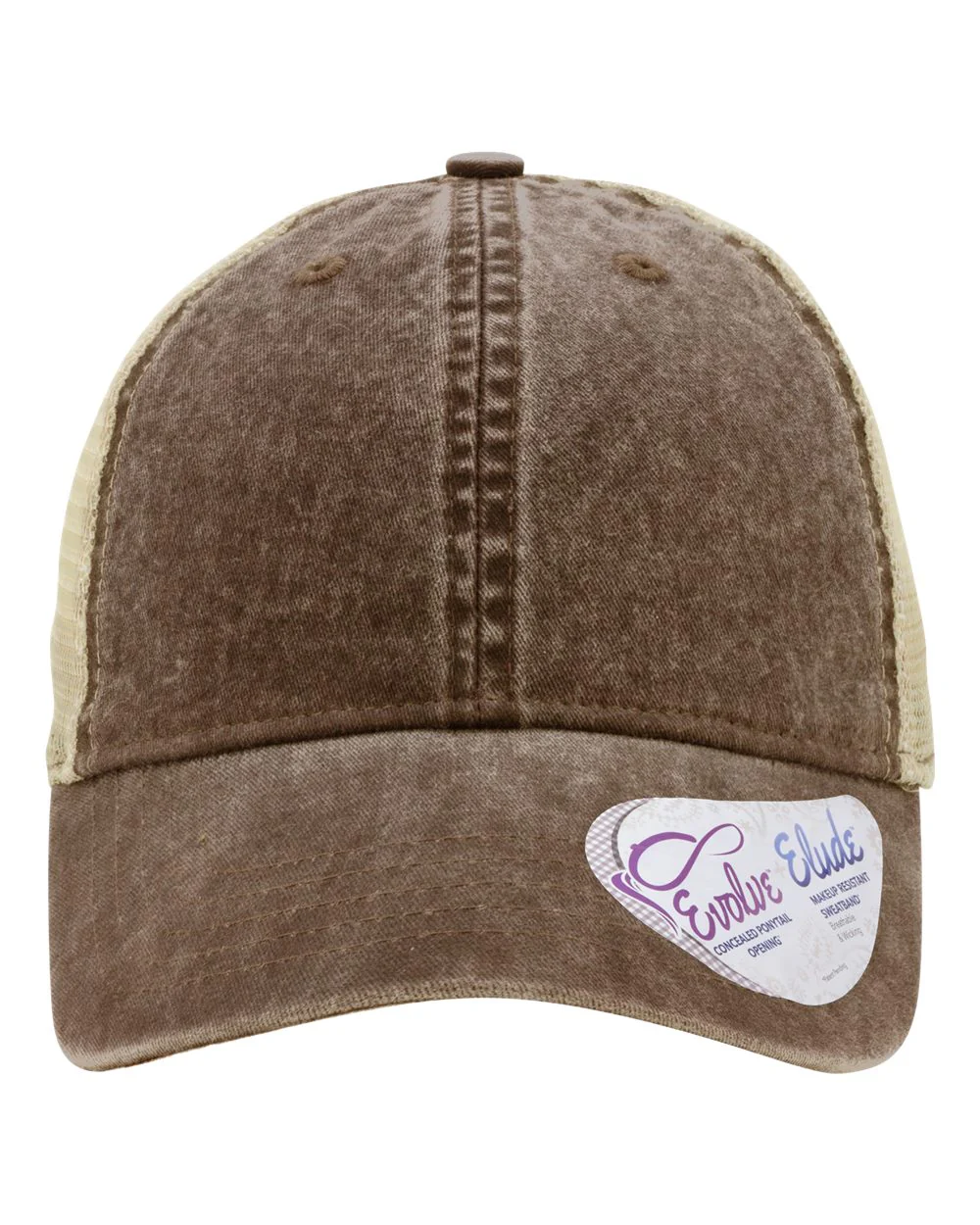 Infinity Her-TESS-Women's Washed Mesh-Back Cap - Image 10