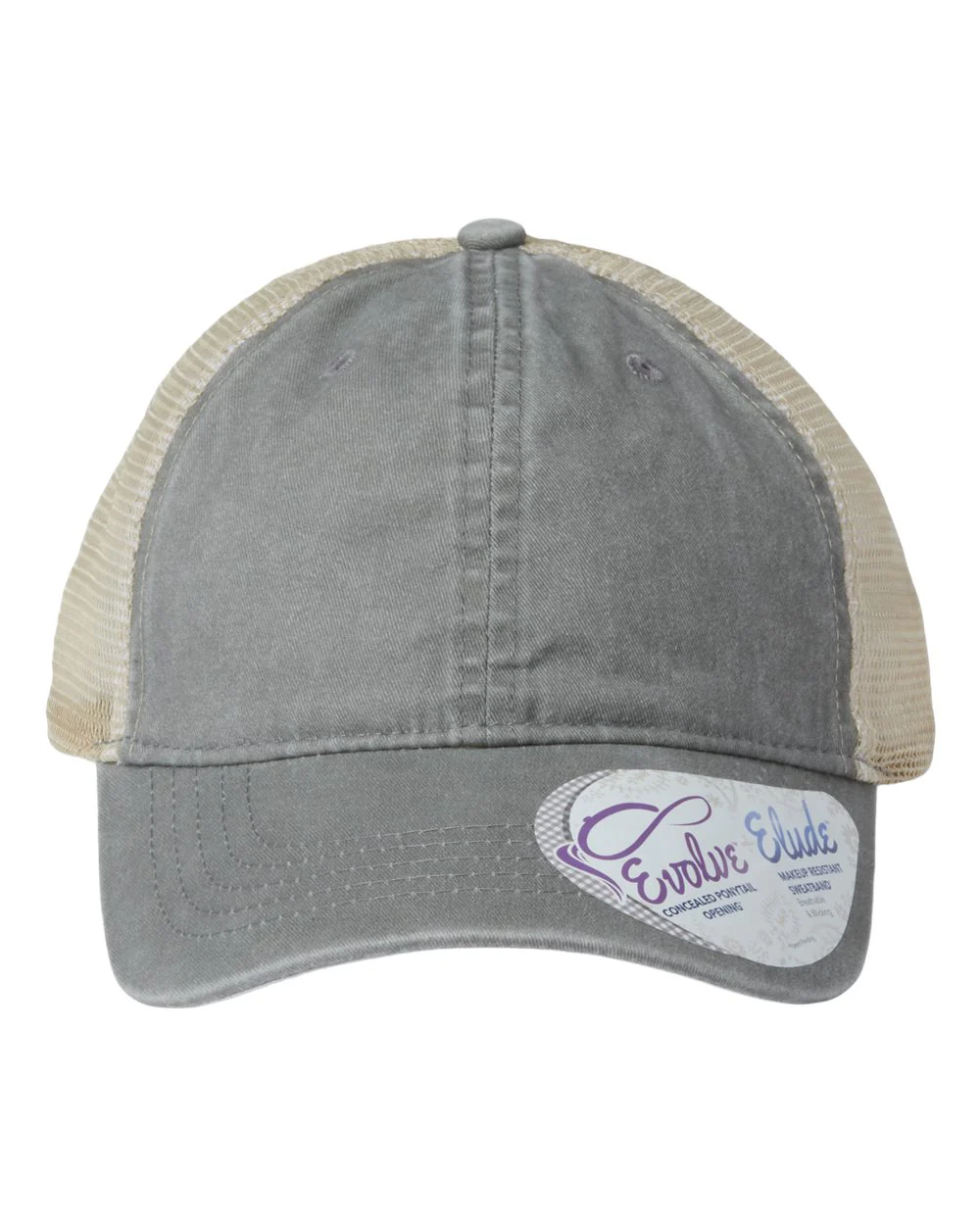 Infinity Her-TESS-Women's Washed Mesh-Back Cap - Image 26