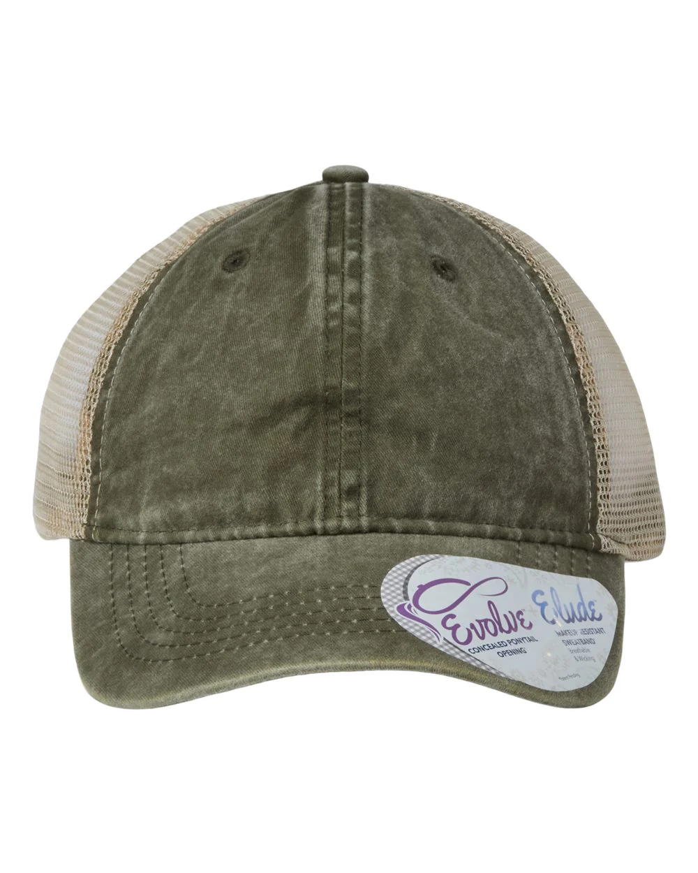 Infinity Her-TESS-Women's Washed Mesh-Back Cap - Image 30