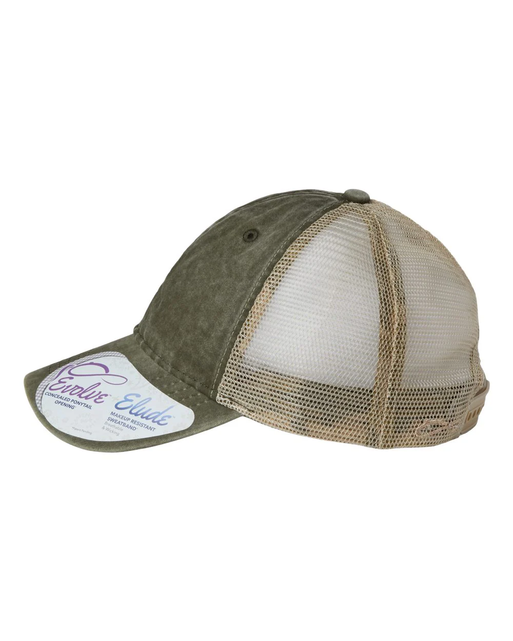 Infinity Her-TESS-Women's Washed Mesh-Back Cap - Image 32