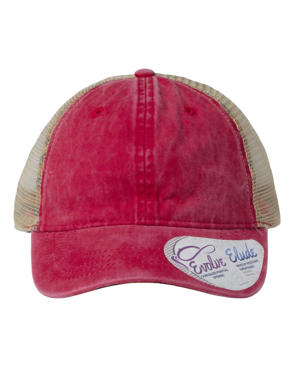 Infinity Her-TESS-Women's Washed Mesh-Back Cap - Image 34