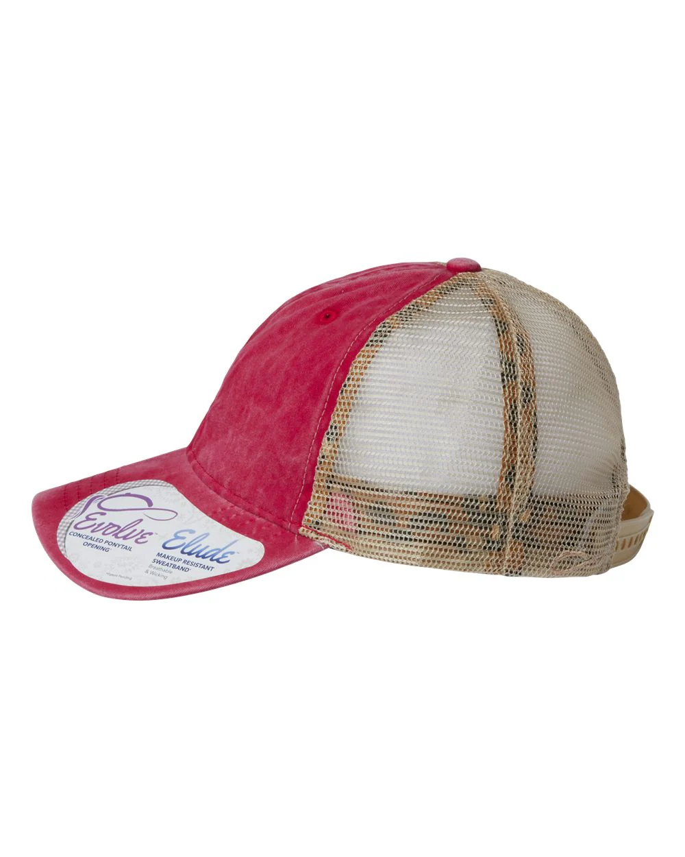 Infinity Her-TESS-Women's Washed Mesh-Back Cap - Image 36