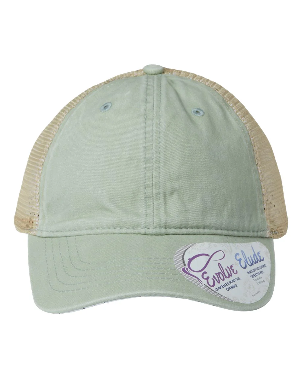 Infinity Her-TESS-Women's Washed Mesh-Back Cap - Image 42