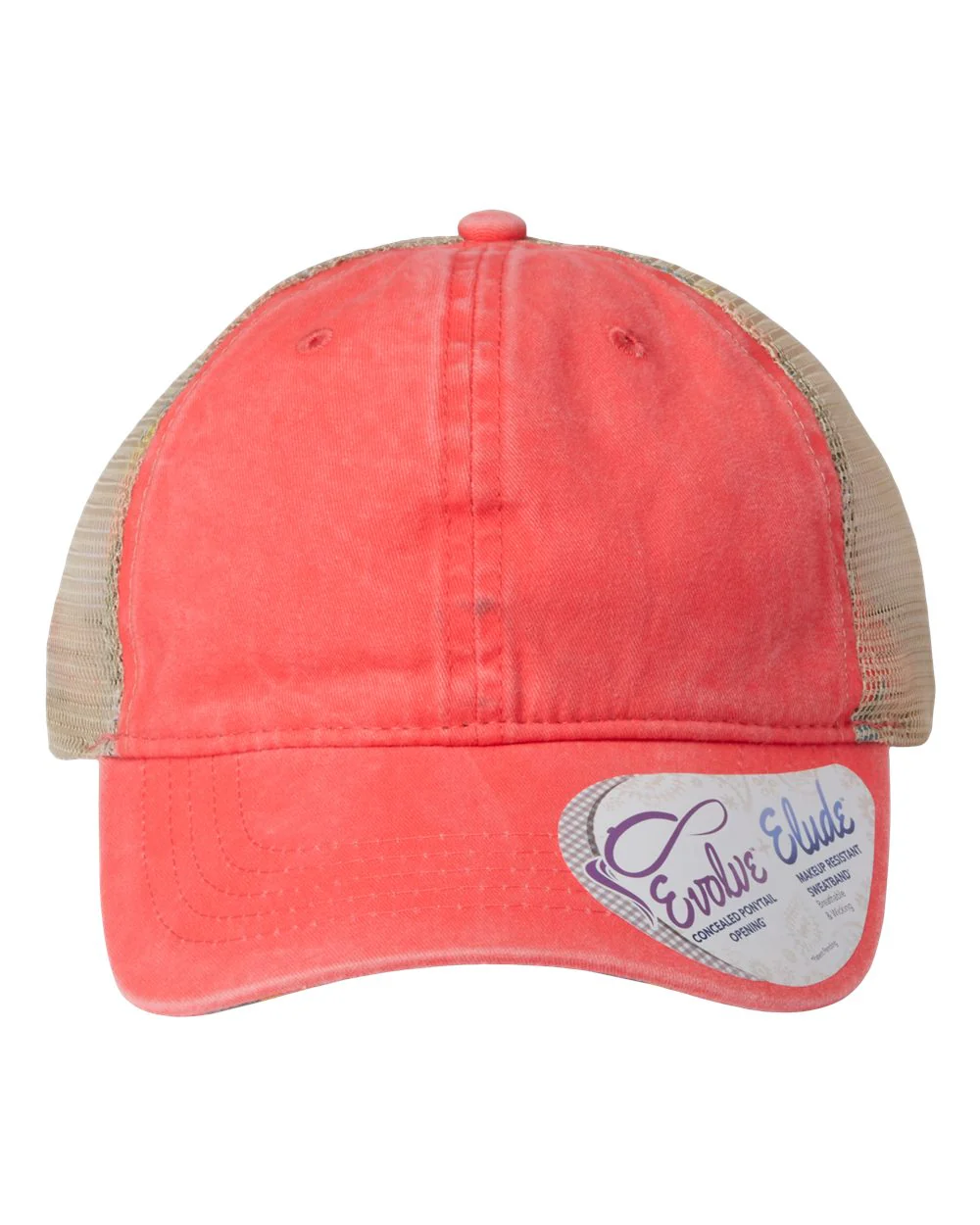 Infinity Her-TESS-Women's Washed Mesh-Back Cap - Image 46
