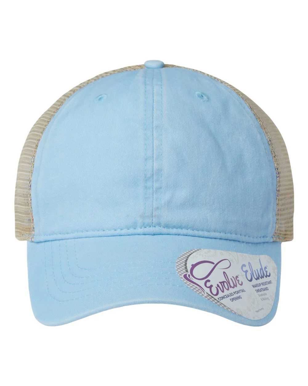 Infinity Her-TESS-Women's Washed Mesh-Back Cap - Image 6