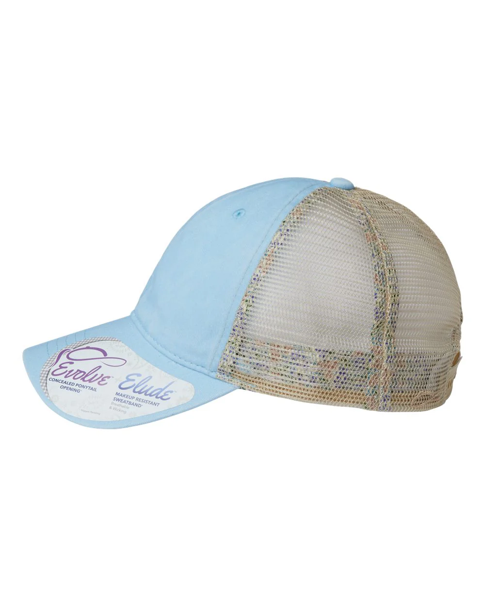 Infinity Her-TESS-Women's Washed Mesh-Back Cap - Image 8