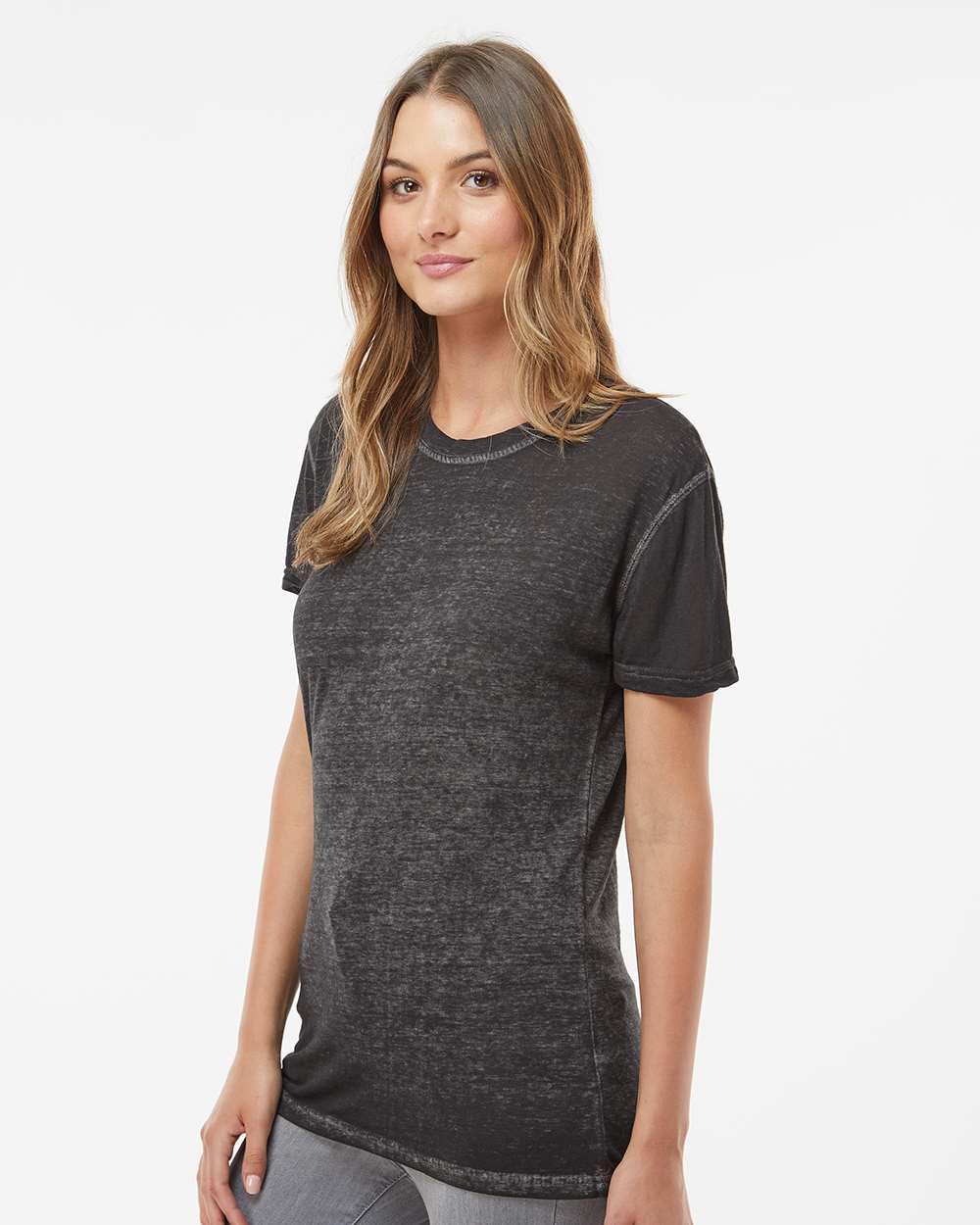 J. America-8116-Women’s Zen Jersey T-Shirt - Image 18