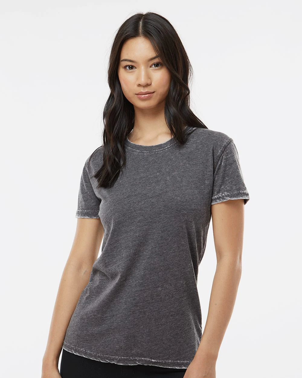 J. America-8116-Women’s Zen Jersey T-Shirt - Image 7