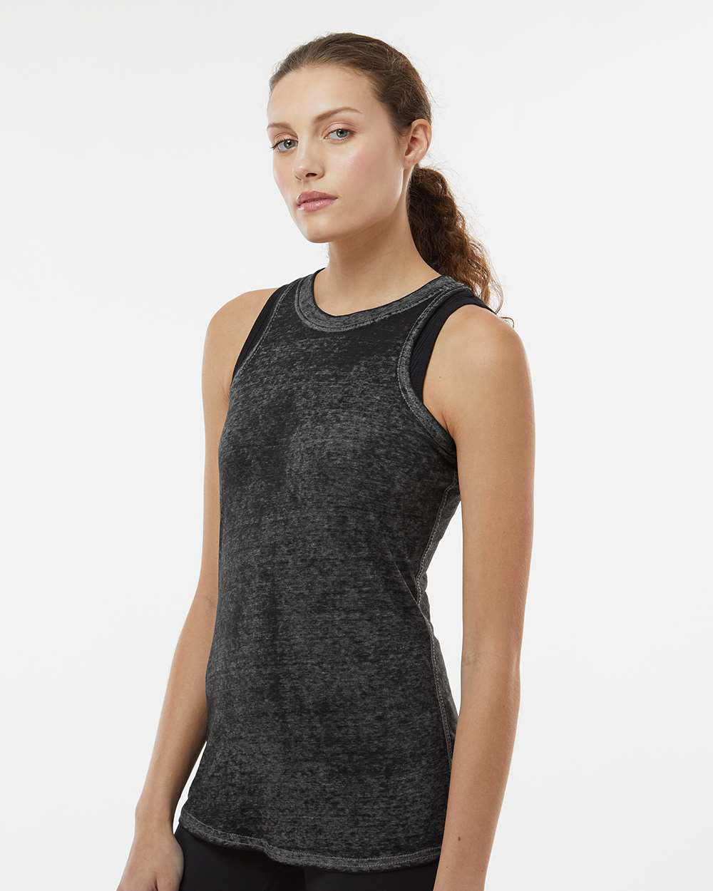 J. America-8117-Women’s Zen Jersey Tank Top - Image 18