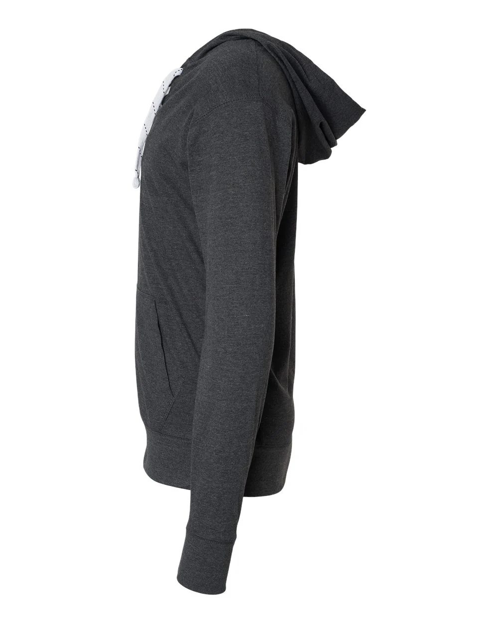J. America-8231-Jersey Sport Lace Hooded Pullover - Image 10