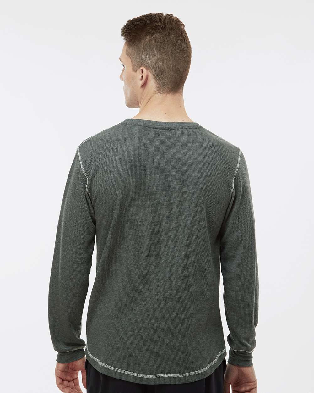 J. America-8238-Vintage Thermal Long Sleeve T-Shirt - Image 13