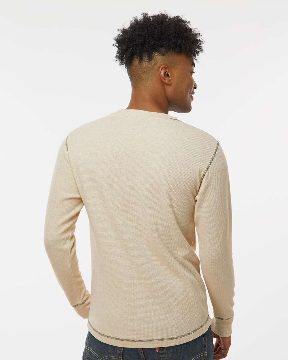 J. America-8238-Vintage Thermal Long Sleeve T-Shirt - Image 19