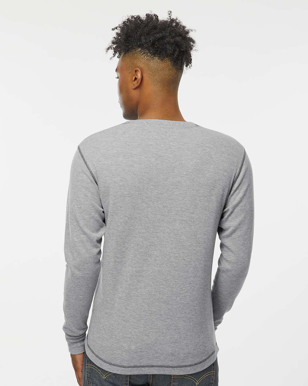 J. America-8238-Vintage Thermal Long Sleeve T-Shirt - Image 26