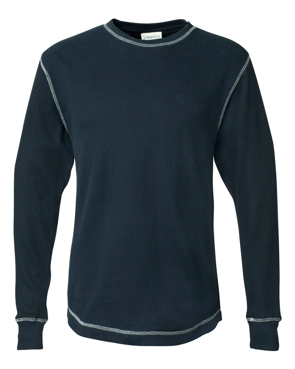 J. America-8238-Vintage Thermal Long Sleeve T-Shirt - Image 27