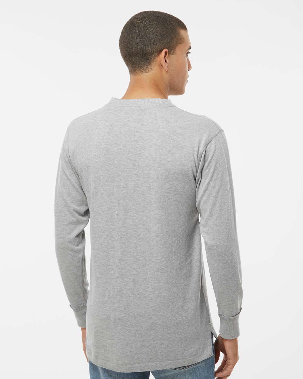 J. America-8244-Vintage Brushed Jersey Henley - Image 14