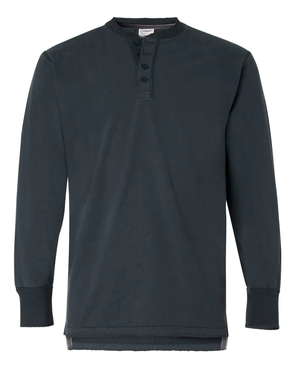 J. America-8244-Vintage Brushed Jersey Henley - Image 15