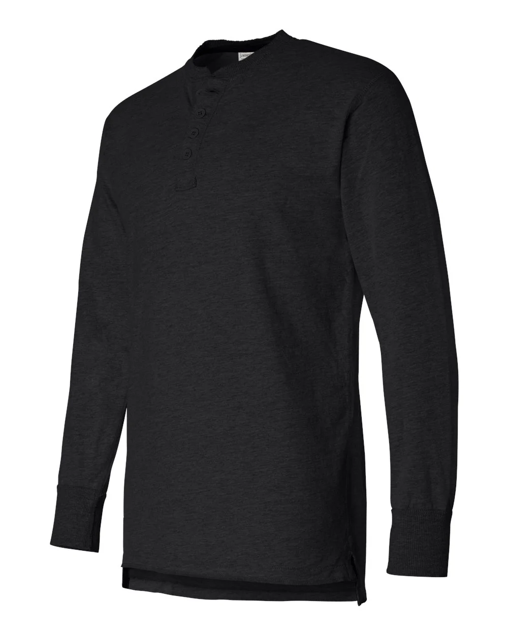 J. America-8244-Vintage Brushed Jersey Henley - Image 4
