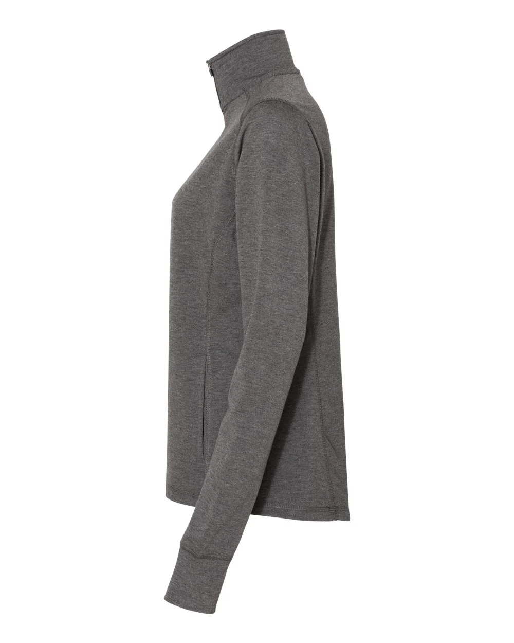 J. America-8433-Women’s Omega Stretch Quarter-Zip Pullover - Image 10