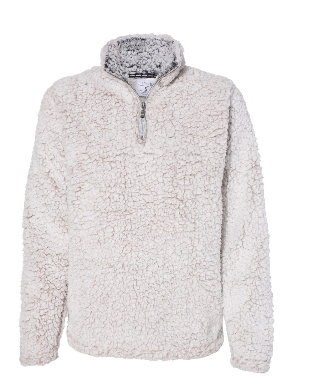 J. America-8451-Women’s Epic Sherpa Quarter-Zip Pullover - Image 14