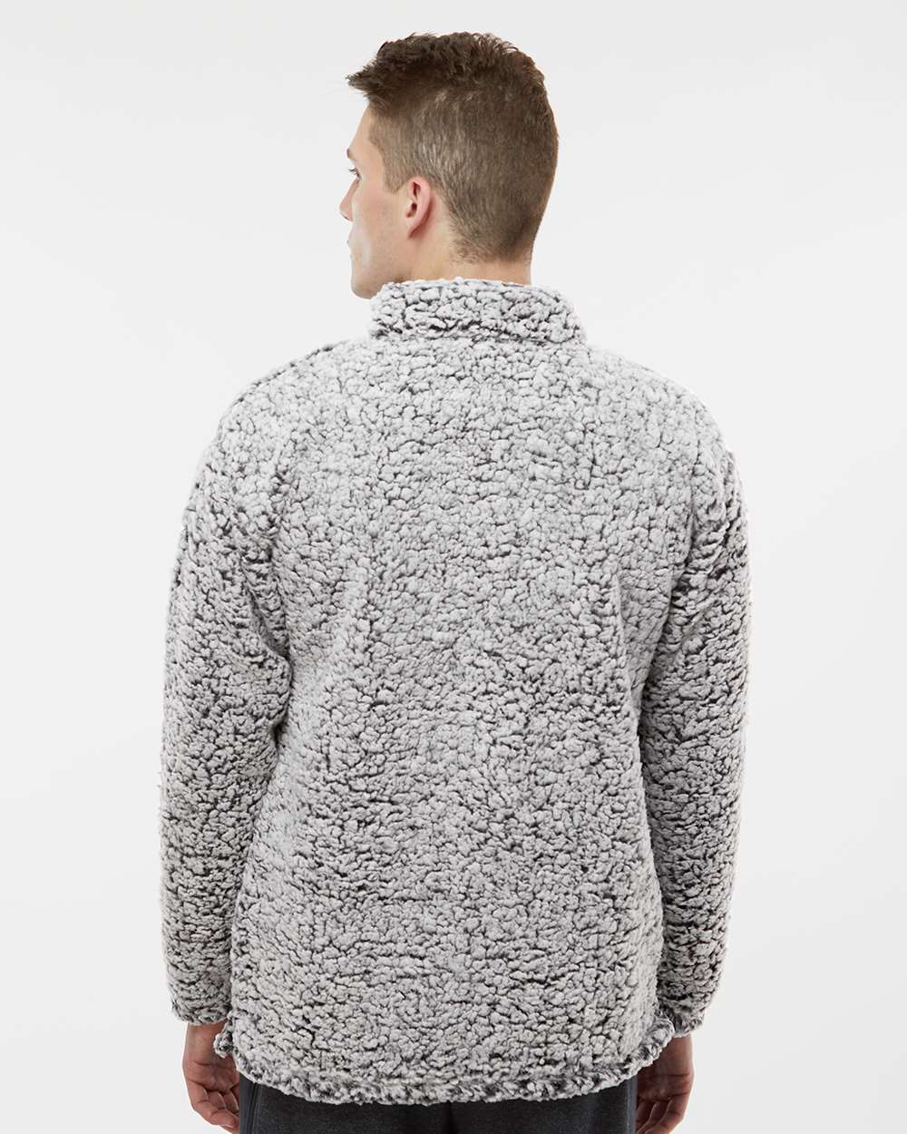J. America-8454-Sherpa Quarter-Zip Pullover - Image 13