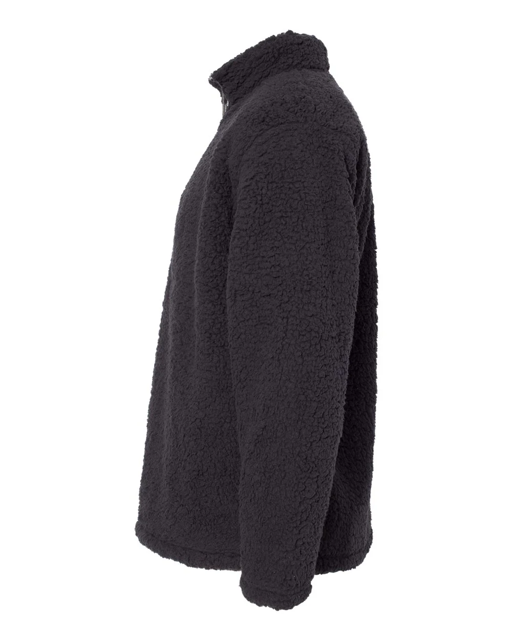 J. America-8454-Sherpa Quarter-Zip Pullover - Image 3