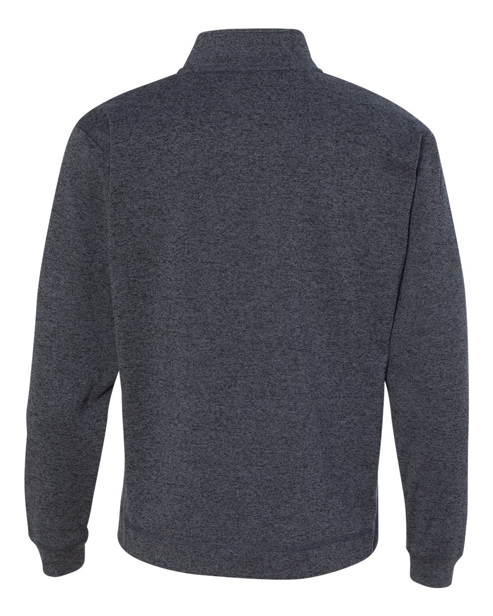 J. America-8614-Cosmic Fleece Quarter-Zip Sweatshirt - Image 3