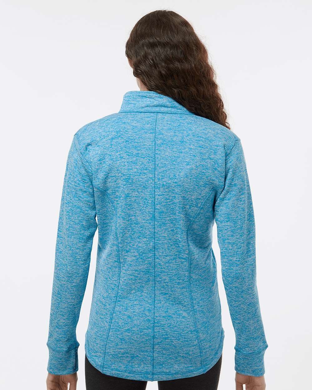 J. America-8617-Women's Cosmic Fleece Quarter-Zip Pullover - Image 7