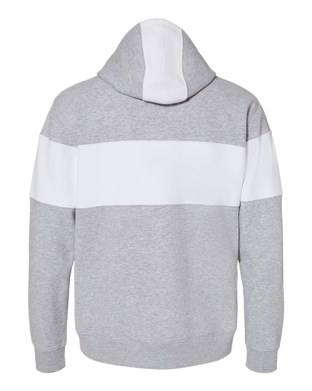 J. America-8644-Varsity Fleece Colorblocked Hooded Sweatshirt - Image 27