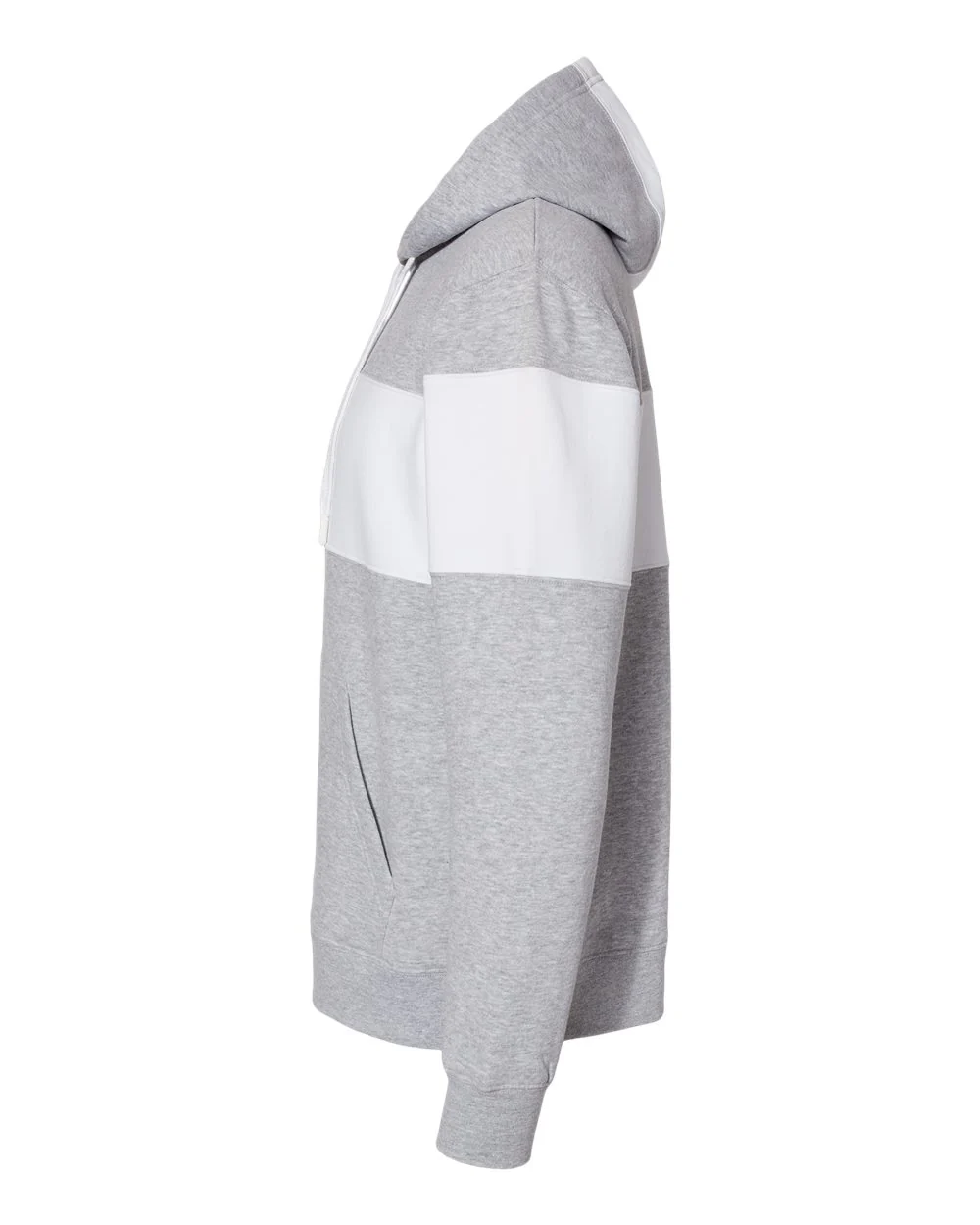 J. America-8644-Varsity Fleece Colorblocked Hooded Sweatshirt - Image 28