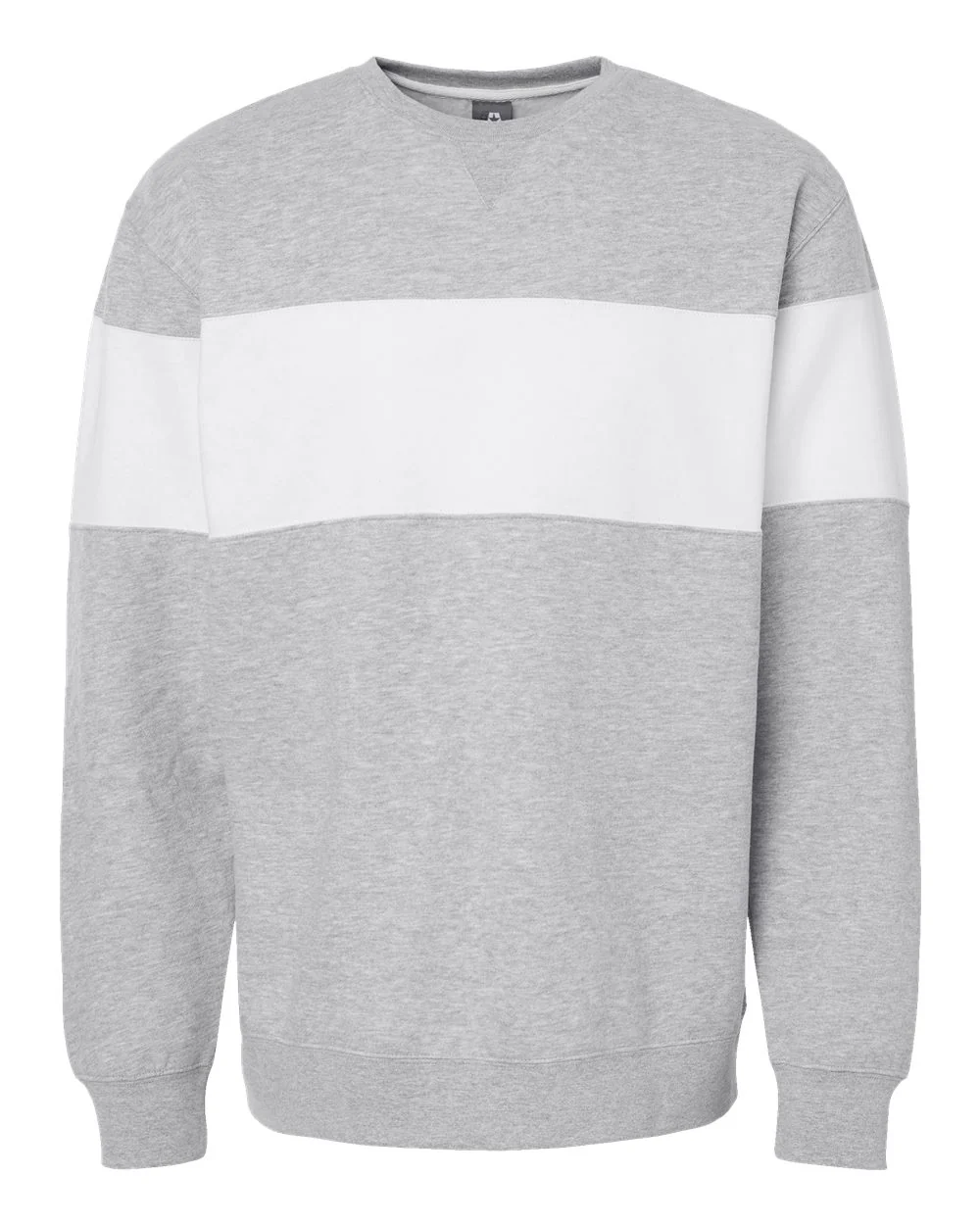 J. America-8646-Varsity Fleece Crewneck Sweatshirt - Image 14