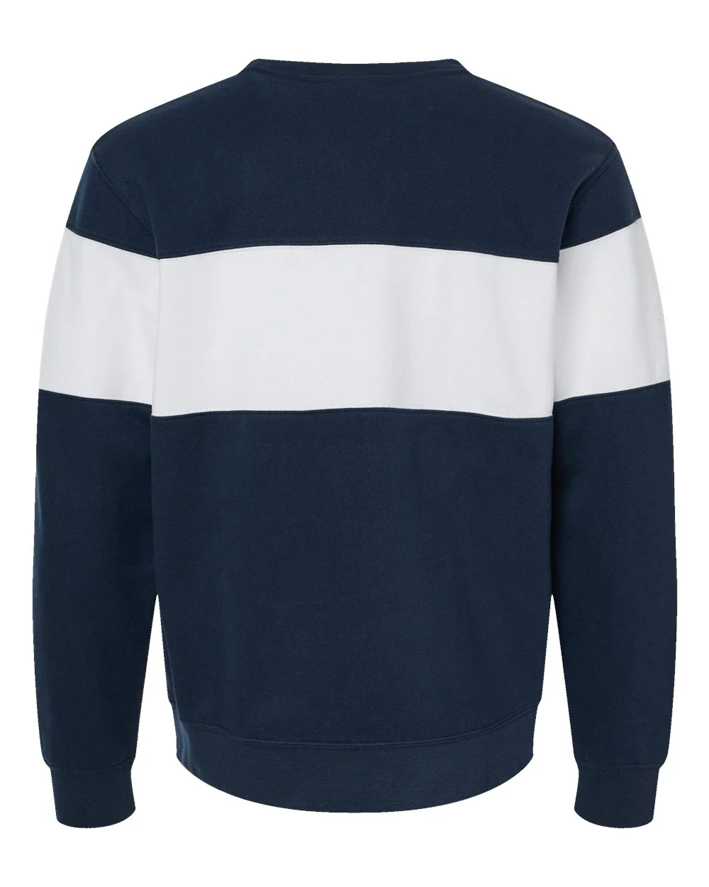 J. America-8646-Varsity Fleece Crewneck Sweatshirt - Image 9