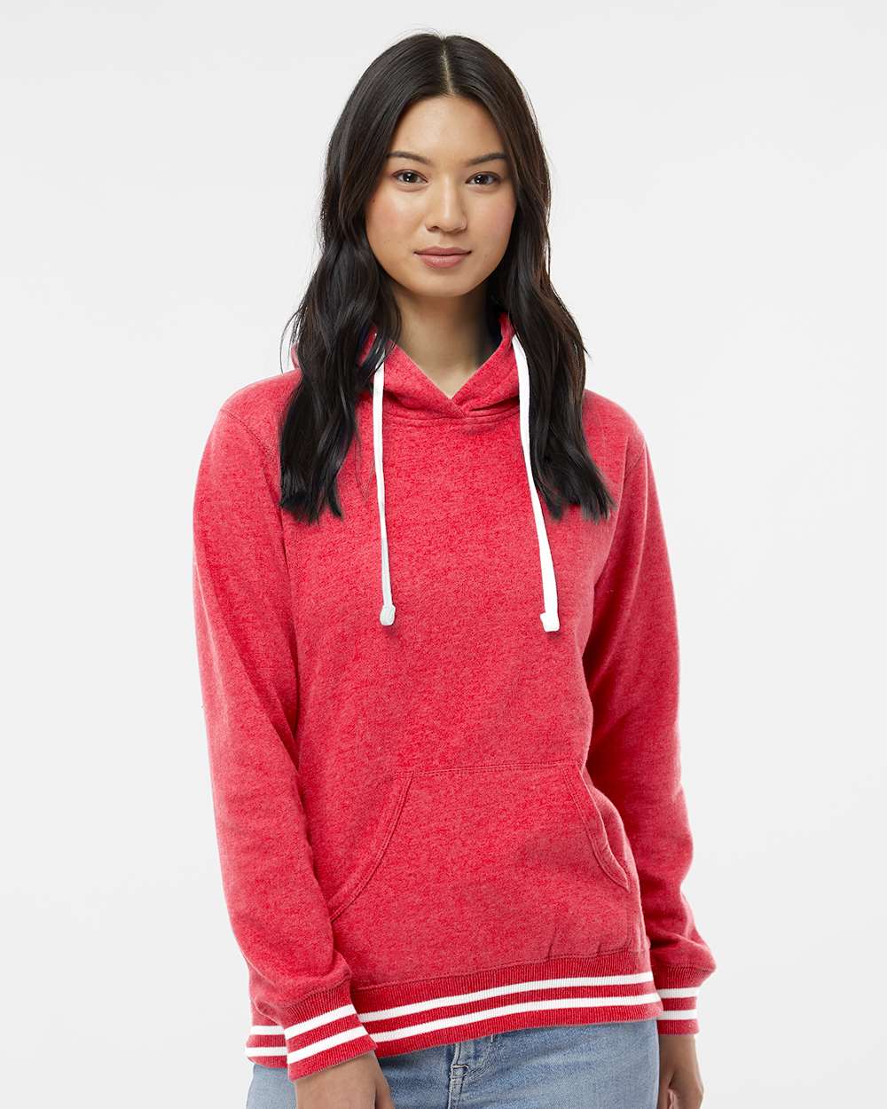J. America-8651-Women’s Relay Hooded Sweatshirt - Image 11